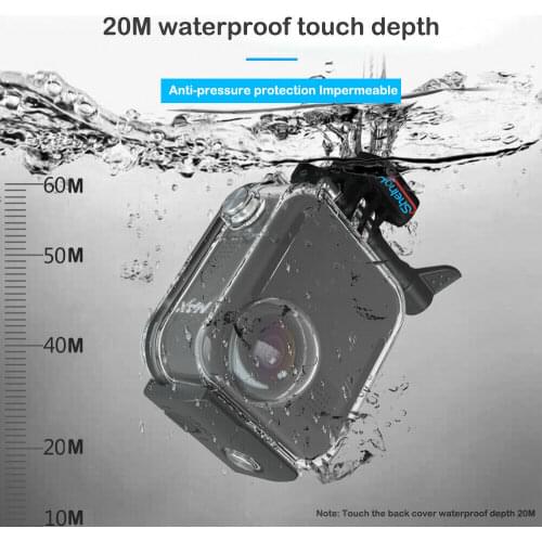 20M Underwater Protective Housing Touchscreen Case For GoPro MAX Action Camera