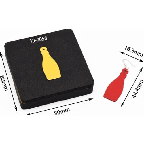 Diy Earring Clipping Is Suitable For Ordinary Large Shot And Sizzix Machine Cutting Mold Earring Craft Leather Mold