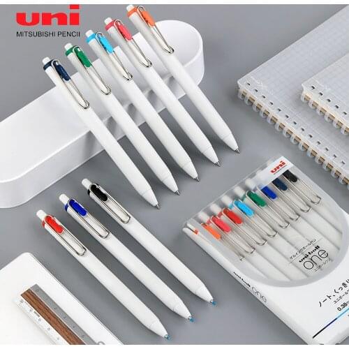 1pcs Japanese UNI Uni-ball One Gel Pen Press Type Simple UMN-S Signature Pen Japanese Stationery Award Supplies