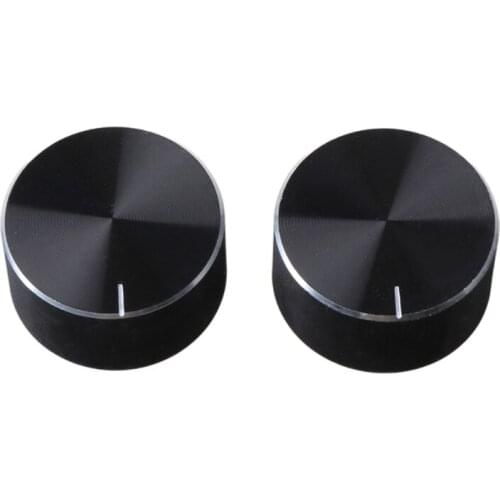 2Pcs 25x13mm D Axis Rotary Potentiometer Knob Encoder Volume Control For Speaker Amplifier HiFi