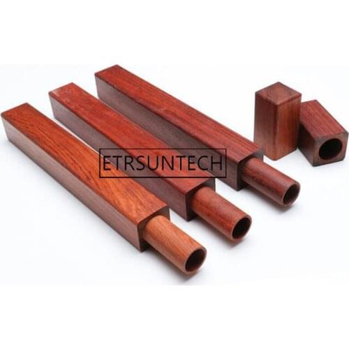 20pcs Wood Incense Tube Indoor Natural Square Wooden Incense Stick Tube Holder for Home Bedroom Fragrances