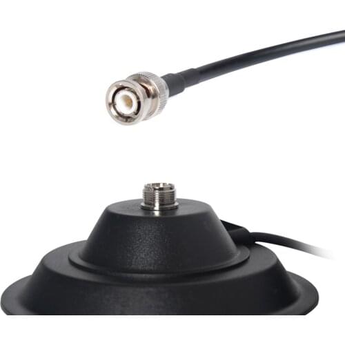 5M feeder cable 13CM magnet BNC port Two Way Radio Magnetic Antenna Base for Car Radio Mobile Radio