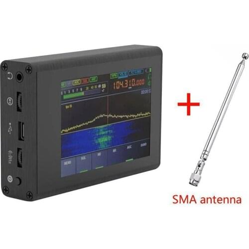 50KHz-200MHz SDR Radio Malachite HAM SDR Receiver Malahit Shortwave Radio 3.5" Screen Electrical Instruments Network Analyzers