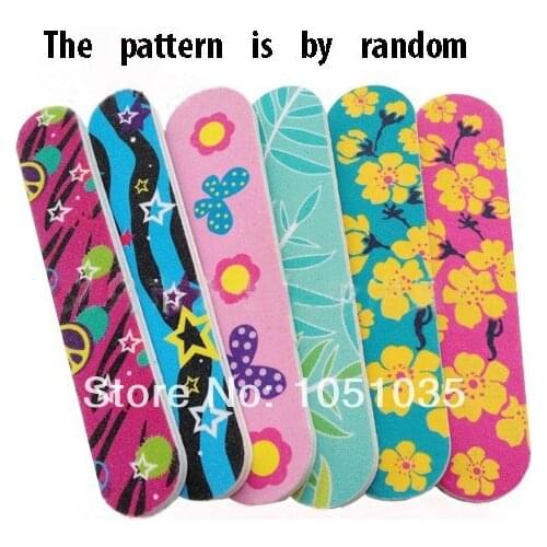 500 pcs /lot Mini nail file for nail art 3.5" nail file length EVA nail file FREE SHIPPING