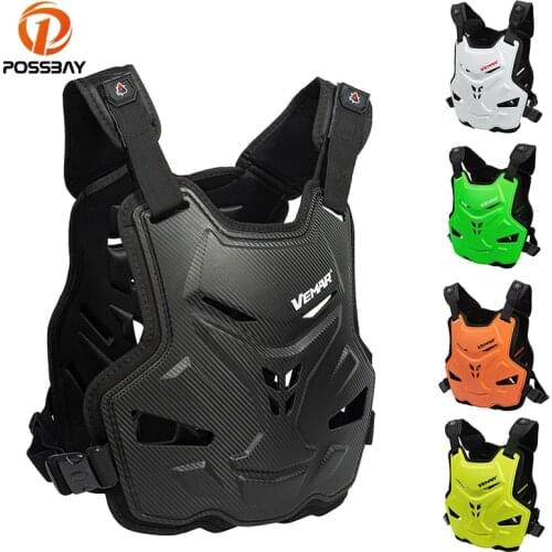 Motorcycle Armor Vest PP Motocross Ski Skateboard Safety Jacket Moto Wear Protective Gear Chest Back Protection Equipments
