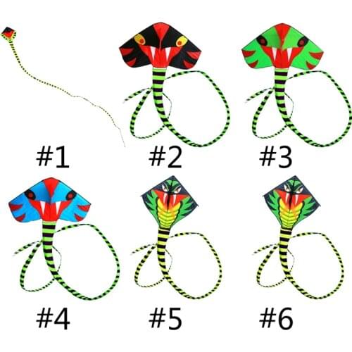 Extra Large Kite Line Stunt Childrens Toy Kite Green Snake Girl and Boy Kite Outdoor Sports Educational Toy Gift Adult