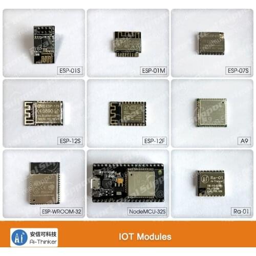 ESP-01 ESP8266-01 serial WIFI module 1MB Flash IOT Module Ai-Thinker