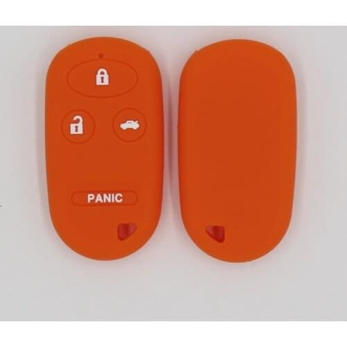 KAPU Flip Remote Car Key Fob Silicone Case Cover Protector For Honda CRV New Accord 3 Buttons Car Styling Accessories