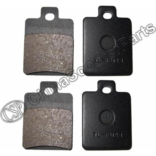 2 Pairs 125cc 150cc 200cc 250cc 300CC brake pads shoes ATV Quad Go Kart TaoTao SUNL JCL Kazuma