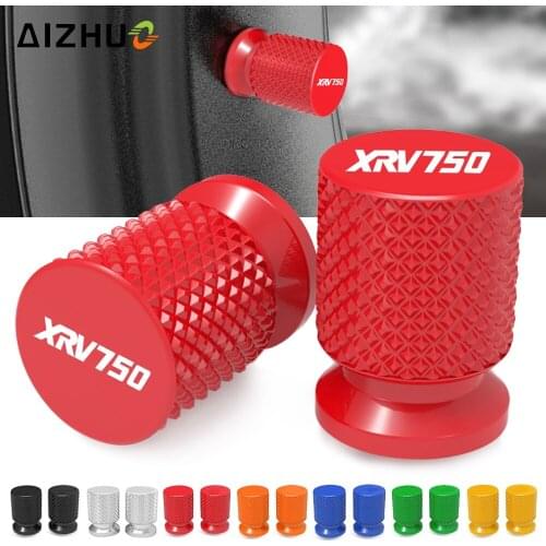 XRV 750 Motorcycle Tyre Rim Air Port Cover CNC FOR HONDA XRV750 L-Y AFRICATWIN 1990-2003 2002 Tire Valve Wheel Stem Cap Covers