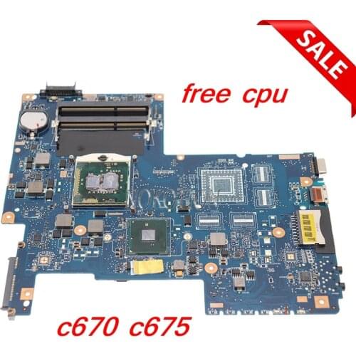 NOKOTION H000031370 Main Board For Toshiba Satellite C670 Laptop Motherboard 08N1-0NC0J00 HM55 DDR3 GMA HD