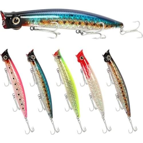1pcs Popper Fishing Lures 13g/11cm Topwater Lure Isca Artificial Crankbait Fishing Lure Fish Swim Bait Fishing Tackle