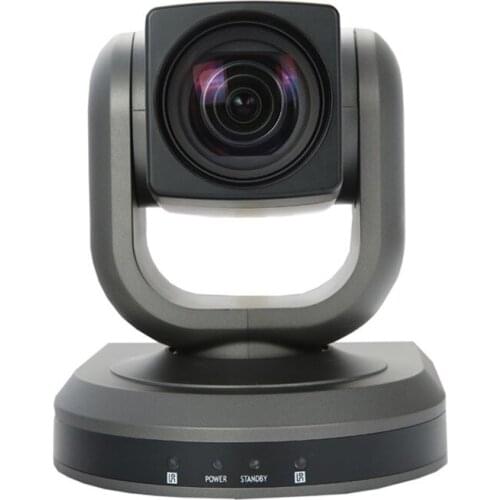 PTZ Video Conferencing Camera 1080P@60fps 12x Optical Zoom 72.1°Wide View DVI-I HD-SDI Interfaces Color Video Dome Camera