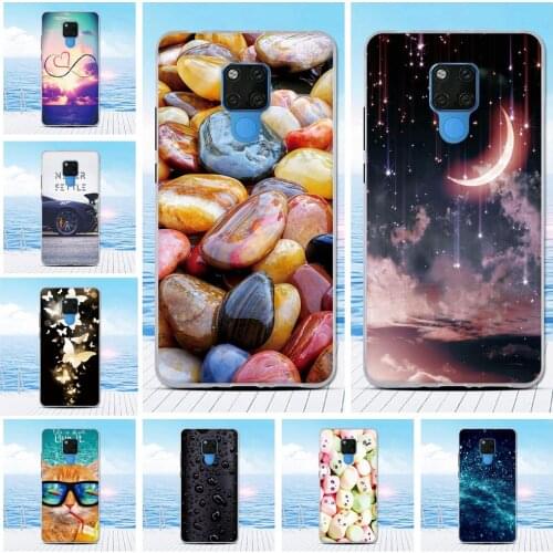 Phone Cover Silicone For Huawei Mate 20 X Case Cute Fundas For Huawei Mate 20X TPU Bag For Mate 20 X Protective Coque Bumper