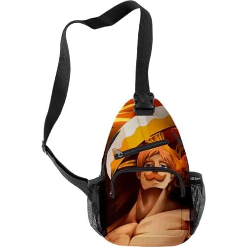 The Seven Deadly Sins 3D Merch Shoulder Bag Crossbody Outdoor Sports One Shoulder Chest Daily Canvas Crossbody Bag