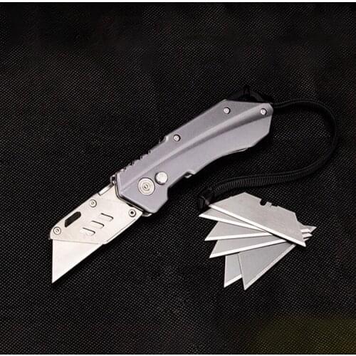 Heavy Folding SK5 Utility Knife Unboxing Paper Cutter Office Knife Letter Opener