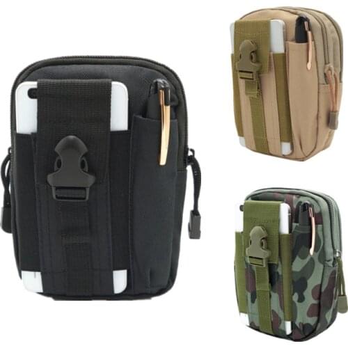 Men Waterproof Waist Bag Military Pocket Waist Pack Running Pouch Travel Camping Bags Belt Multifunctional Oxford Bags Toolkit