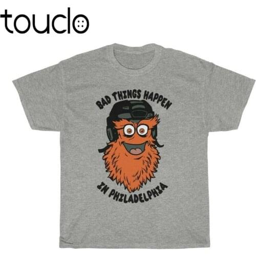 Bad Things Happen In Philadelphia Funny Gritty Vintage Philly Pride T Shirt