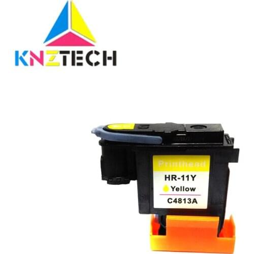 Yellow Printhead C4813A replace compatible for hp11 Office Jet 9110 9120 9130 Business Jet 1000 1100 Series