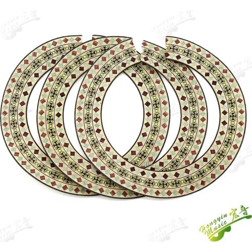 3PCS Guitar Sound hole Inlay WOOD For Classical guitar Guitar Accessories YKQ71