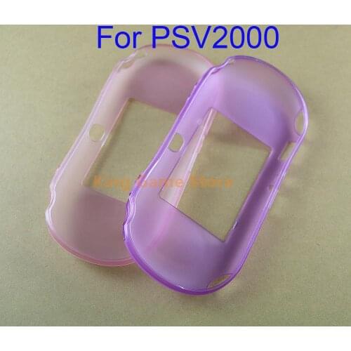 30pcs/lot TPU Soft Protective Cover Shell for psv2000 Psvita PS Vita PSV 2000 Console Full Body Protector Skin Silicone Case