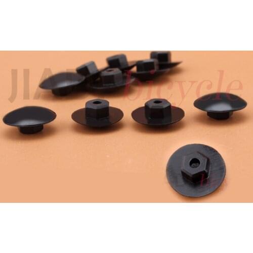 MUQZI 10Pcs Bicycle Headset Cover Screw Cap Silica gel Bowl Set Cover Screw Cap Mountain Bike Cycling Practical Accessories