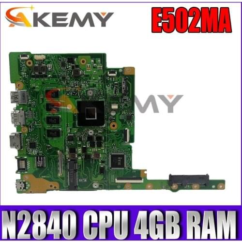 E502MA MAIN_BD._4G/N2840/AS EDP 90NL0020-R00011 N2840 CPU 4GB RAM Mainboard For ASUS E502MA E402MA Laptop motherboard 100% Test