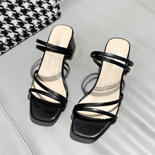 Newly Arrived 2021 Summer Sandals Women Shoes High Heels Slippers Fashion Casual Shoes Women Sandals Plus Size 41 42