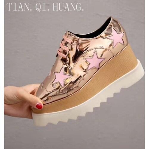 New Style Genuine Leather Casual Shoes Women New Styles Fashion Design High-Quality Classics Shoes Woman Brand TIAN.QI.HUANG