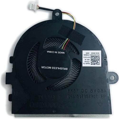 New Original Laptop CPU Cooling Fan for Dell Insprion 3480 3481 5493 Latitude 3490 e3490 Cooler 0WYGK2 WYGK2 DC 5V 0.5A