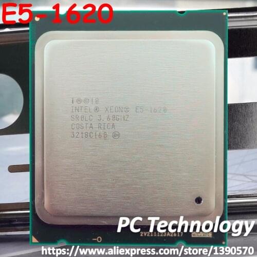 Origina Intel Xeon E5-1620 3.60GHz Quad-Core 10M LGA2011 SROLC E5 1620 CPU processor free shipping
