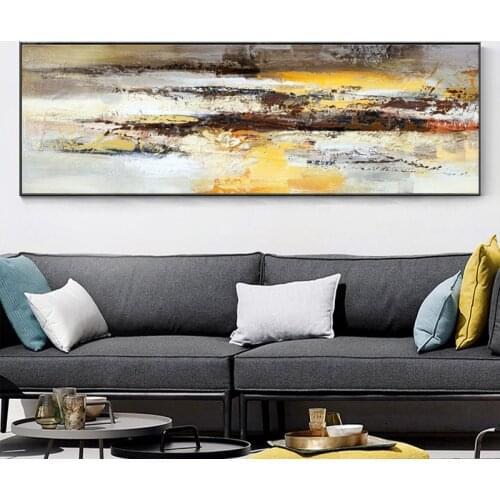 Modern Abstract Art Oil Painting on Canvas Posters and Prints Wall Art Painting Abstract Art Pictures for Living Room Home Decor