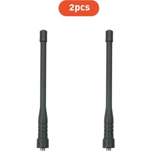 41cm/16.1in SMA-Female UHF 400-470MHz Telescopic Handheld Antenna for Kenwood WOUXUN PUXING LINTON BAOFENG HYT TYT Radios