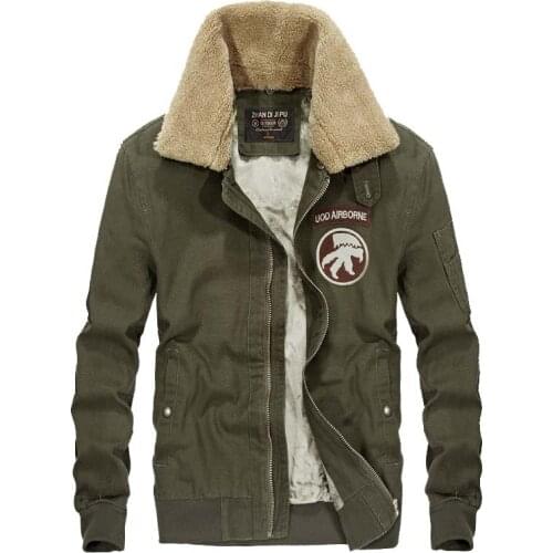 Warm Winter Jacket Men Thick Coat Military Tactical Parka Cotton-padded Windbreaker Fleece Velvet Thermal Jacket Plus Size 4XL
