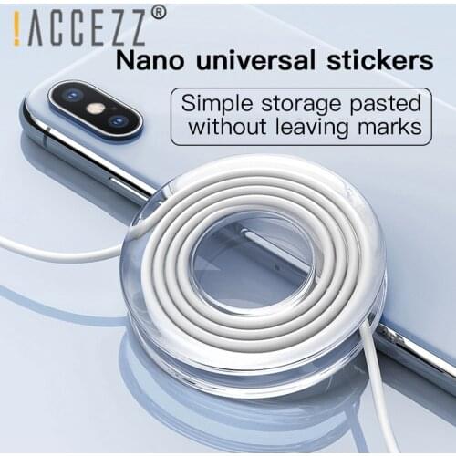 !ACCEZZ Universal Magic Nano Stickers For iPhone 11 Pro Huawei Samsung Xiaomi Mini Arrange Car Wall Phone Holder Stand Bracket