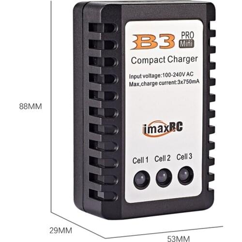 B3 charger airplane model car model fixed-wing drone 2S-3S lithium battery 7.4V 11.1V balance charger