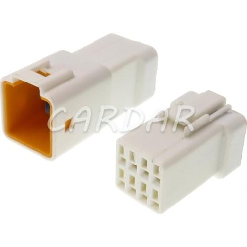 1 Set 8 Pin JST08R-JWPF-VSLE JST08T-JWPF-VSLE Waterproof Connector Cable Socket For Rearview Mirror Heating Plug