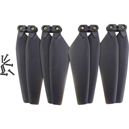 4PCS Quick Release Foldable Propeller Props Blades Set CW CCW For MJX Bugs 4W B4W EX3 D88 HS550 White Green Red Black