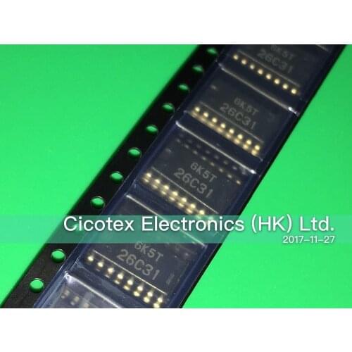 5pcs/lot AM26C31CNSR SOP16 IC 26C31 QUAD DIFF LINE DVR 16SOIC
