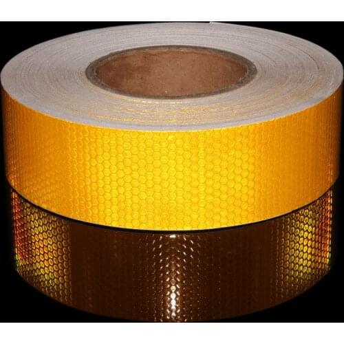 5cm*50m Bicycle Car Body Reflective Safety Sticker Waterproof Warning Strip Night Driving Reflective Sticker Bike Adhesive Tapes