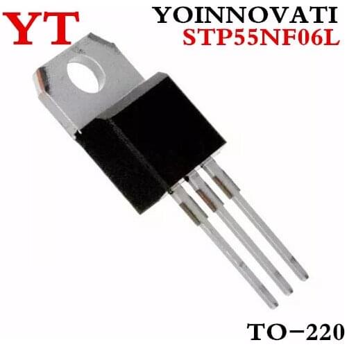 50pcs/lot P55NF06L STP55NF06L TO-220 55A 60V Good quality