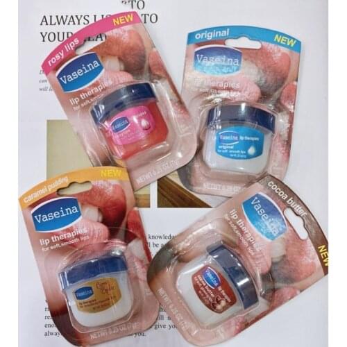 Vaseline Lip Balm Can Moisturize Lips, Prevent Cracking and Repair Lip Lines with Long-lasting Moisture. Lip Balm