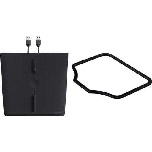 For Tesla Model 3 Y Center Console Key Key CardHolder Key Card Position Trim & 10W Wireless Charger for Tesla Model 3