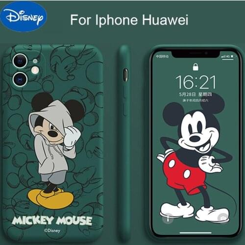 Disney Cartoon Mickey Minnie Mobile Phone Case for IPhone 12pro 11Pro Max/xr/xs/7/8plus for HUAWEI Mate30/40/P30/P40/Nove5/6/7