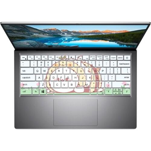 For Dell Inspiron 13 5310 Dell Latitude 3420 14" Inspiron 14 5410 5415 5418 7000 7415 2021 Silicone Laptop Keyboard Cover skin