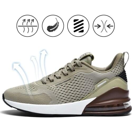 Air Mesh Cushion Sneakers Men and Women Hot New Breathable Mesh Casual Shoes Outdoor Sports Lightweight Athletic Gym Men Shoes