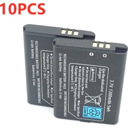 10PCS High Quality CTR-003 1300mAh 3.6V Rechargeable Battery Pack Replacement for Nintendo 3DS