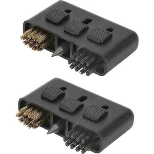 Golf equipment three-hole brush three-in-one copper hair PP hair club cleaning brush golf club parts club grip