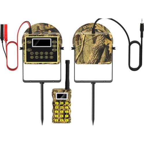 PDDHKK Bird Caller 2*60w 160dB Loud Speaker Goose Duck Owl Hunting Decoy 210 Bird Voices MP3 Player Loudspeaker with Timer DC12V