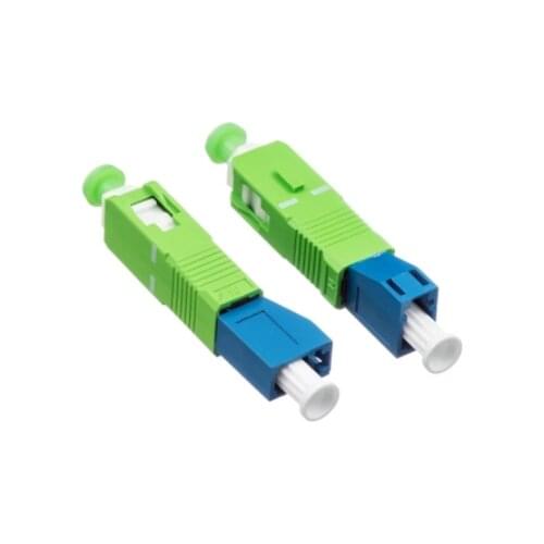 SC/APC-LC/UPC Singlemode Optical Adapter SC Male to LC Female Fiber Optic Adapter Free Shipping